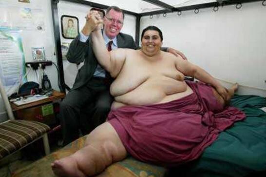 盘点世界最胖男人，最重美国男子体重572公斤